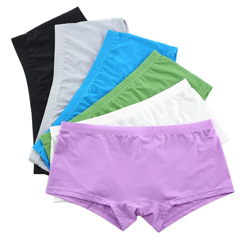 

Sexy Mens Boxer Shorts Low Rise Underwear U-Convex Pouch Breathable Boxers Cuecas Male Panties Soft Comfy Underpants Boxershorts