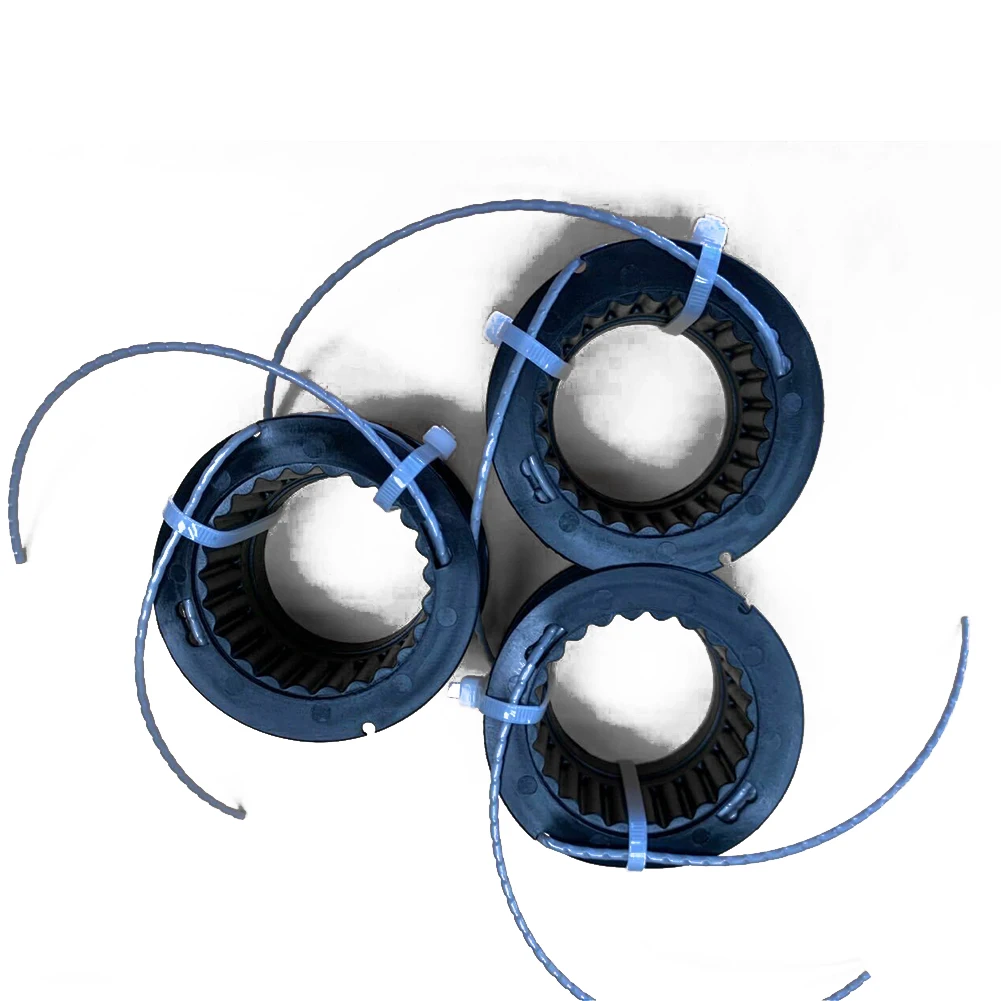 

3Pcs Sthread Spool Kobalt 16-ft 0.08-in Spooled Trimmer Line Replacement Spool W/Kobalt 40V String Trimmer Part Gardening Supply