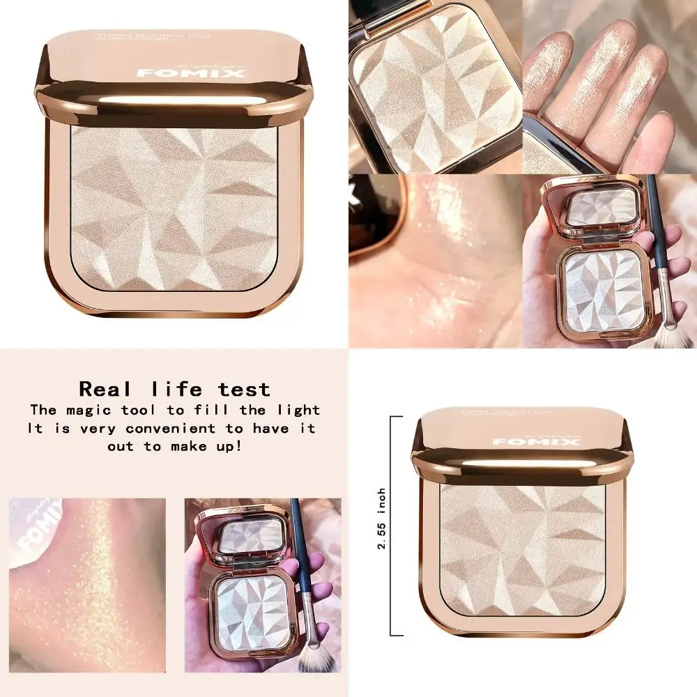 FOMIX Star Diamond Мелирующий порошок Жемчужный мелкий блеск Шампанское Картофельная