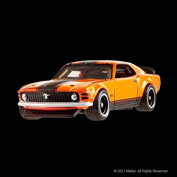 Автомобили Hot Wheels RLC 70 Ford Mustang Boss 302 1/64 литая металлическая модель игрушечного