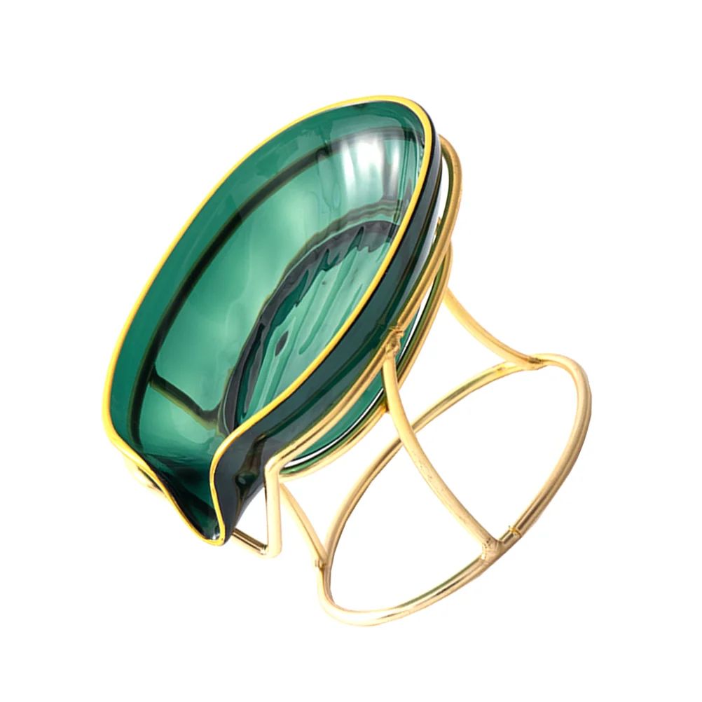 

Bar Exquisite Soap Container Easy Cleaning Soap Saver Iron Punch-free Soap Tray