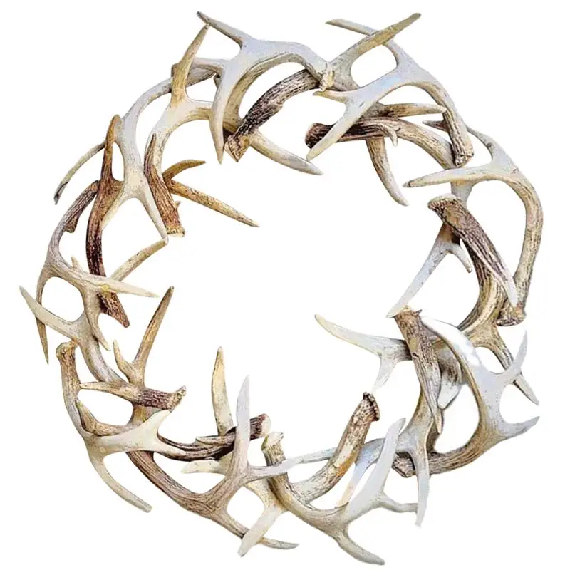 Рождественский венок на входную дверь декоративный рождественский из смолы с