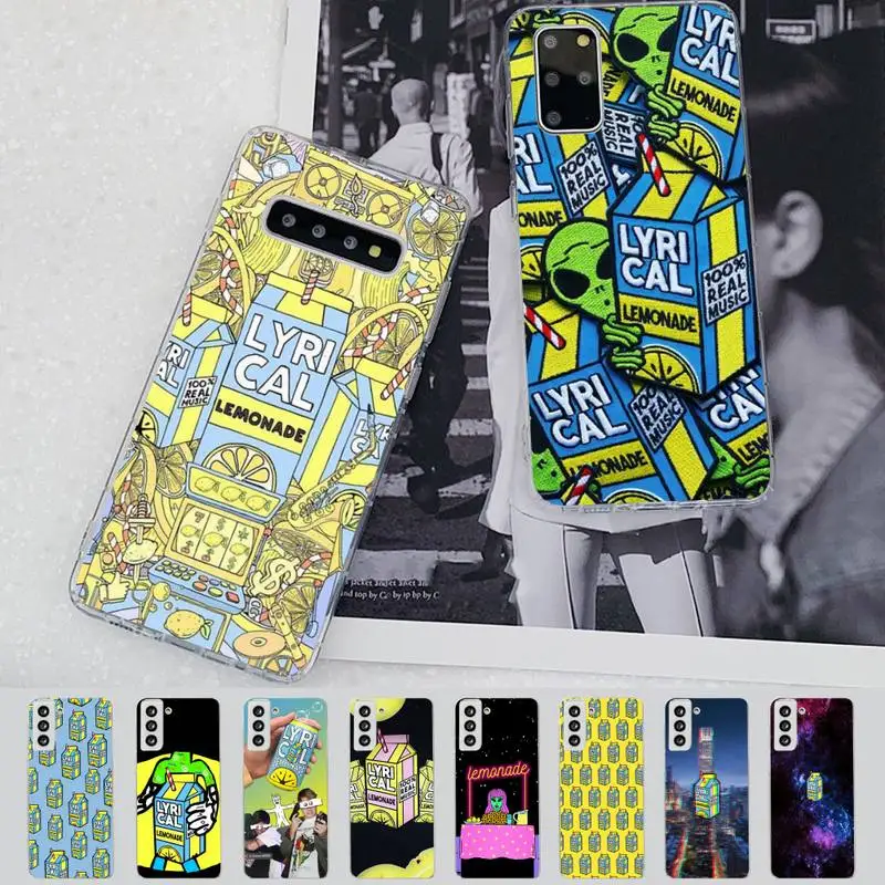 

New Aliens Drink Lyrical Lemonade Phone Case for Samsung S21 A10 for Redmi Note 7 9 for Huawei P30Pro Honor 8X 10i cover