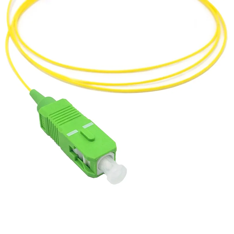 200pcs, 1.5M SC/APC Single Mode G657A2  SX Core 0.9MM fiber optic Pigtail Yellow LSZH Jacket
