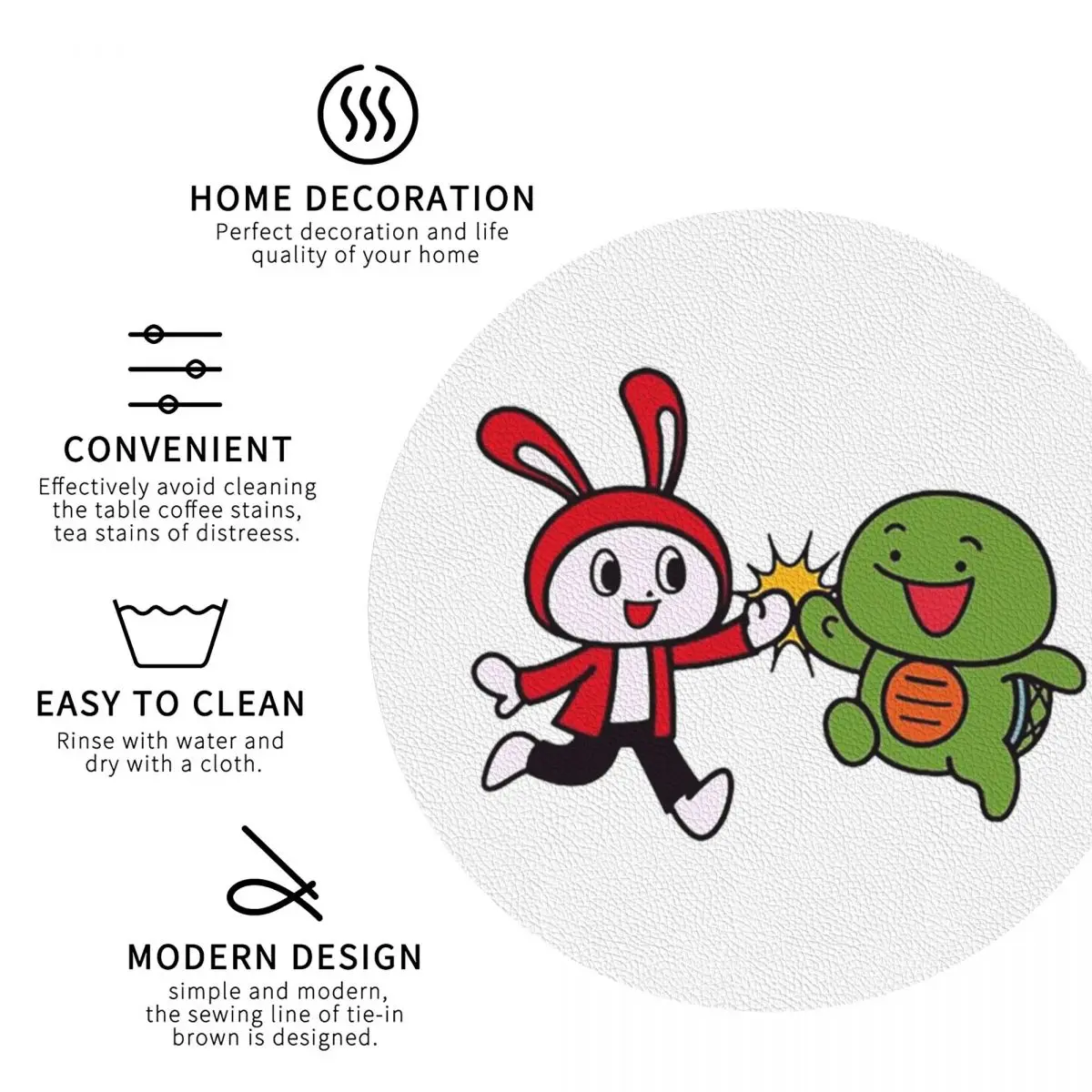 Подставки Jj Mikey Maizen кухонные салфетки водонепроницаемые изоляционные коврики