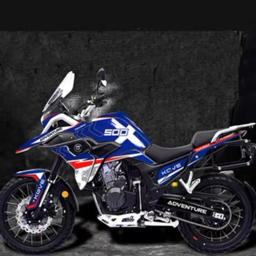 

For Colove 500X KY500X Body Decoration Protection Sticker Motorcycle Reflective Decal