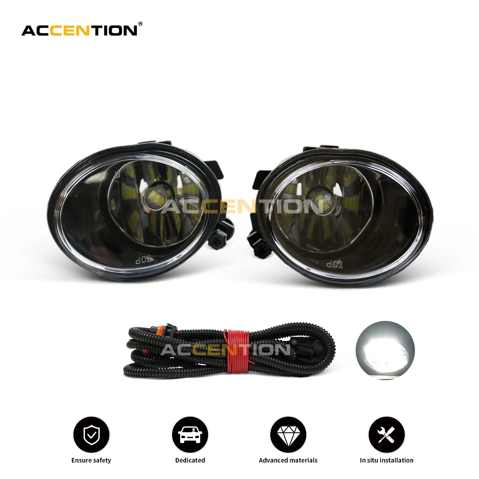 

Светодиодный ные Противотуманные фары с светодиодный ными лампами, противотуманные фары 63177894017 63177894018 для BMW E39 5 серии E46 3 серии M3