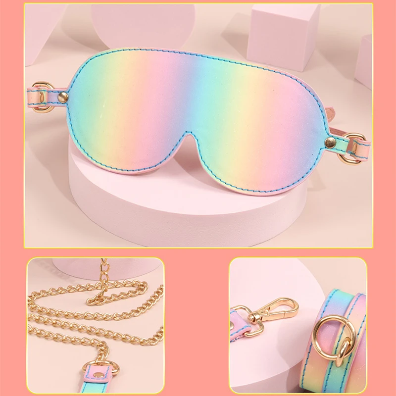 Экзотические аксессуары vrбог наручники воротник секс-игрушка для взрослых набор