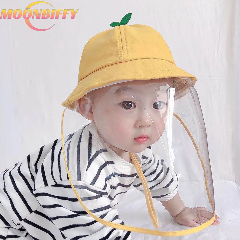 

Children's Hat Anti-dust Anti-virus Summer Hat For Kids Headwear Shading Caps For Baby kid Accessories Bonnet