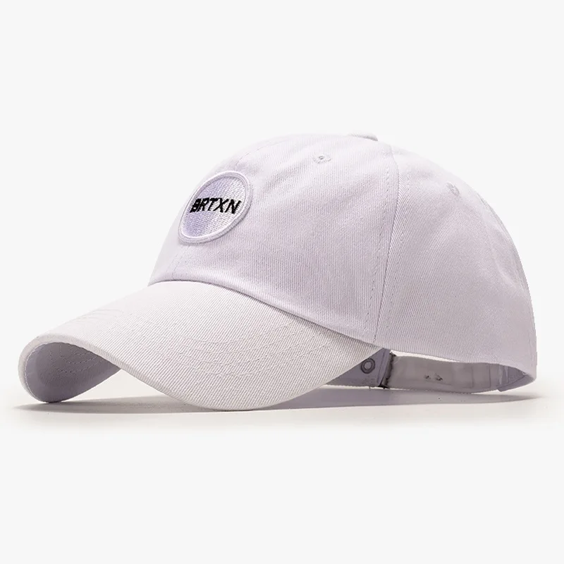 

Black Cotton Baseball Cap For Women Men Pink Unisex Casual Embroidery Visor Sun Hats Summer Spring Simple Kpop gorras