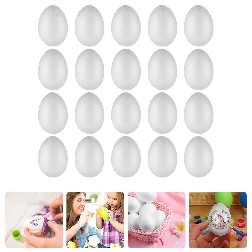 

Egg Eggs Easter Foam Crafts Craft Decorative Painting Bird Artificial Decoration Wreath Diy Children Chicken Day Favors Festival