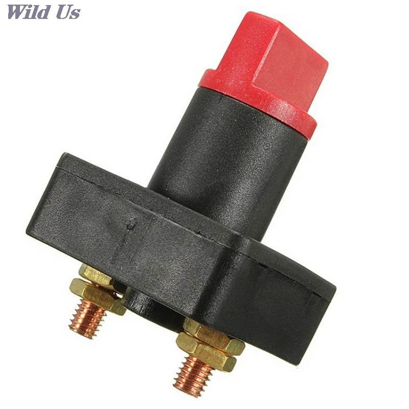 

1pc Car Truck Boat Camper Battery Isolator Disconnect for All Cars Switches & Relays Cut Off Power Kill Switch 12V