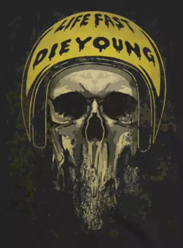 Забавный мотоцикл кафе-гонщик чоппер байкеры майка 100% хлопок жилет с круглым