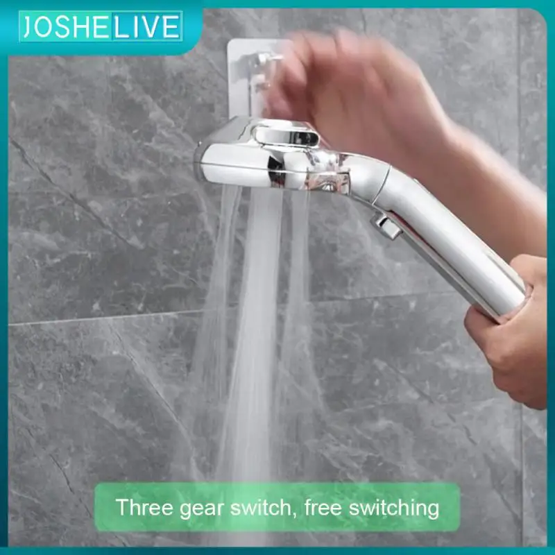 

4 Modes Bath Shower with Filter Head High Pressure Rainfall Showerhead Water Saving SPA Sprayer Shower Set Bathroom Accessories