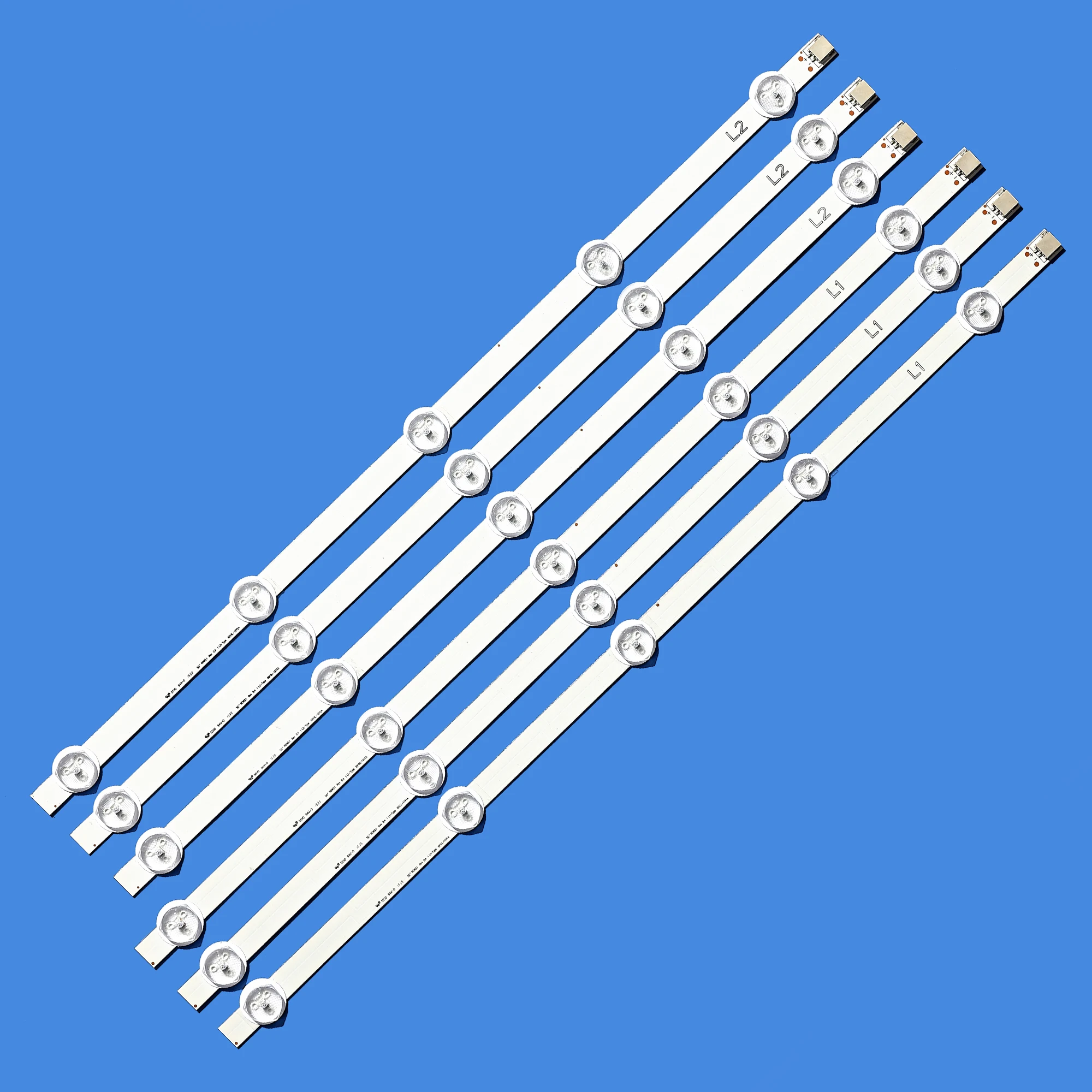 

12 шт. x 50 светодиодный мовая Светодиодная лента для подсветки, 50 дюймов, телевизор 50LN5400 50LA620V 6916L-1276A 1273A 1272A 1241A 10 светодиодный s