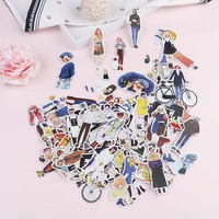 281pcspack stickers lovely girls kawaii scrapbooking sticker for laptop notebook kids toys girls diy diary decoration stickers