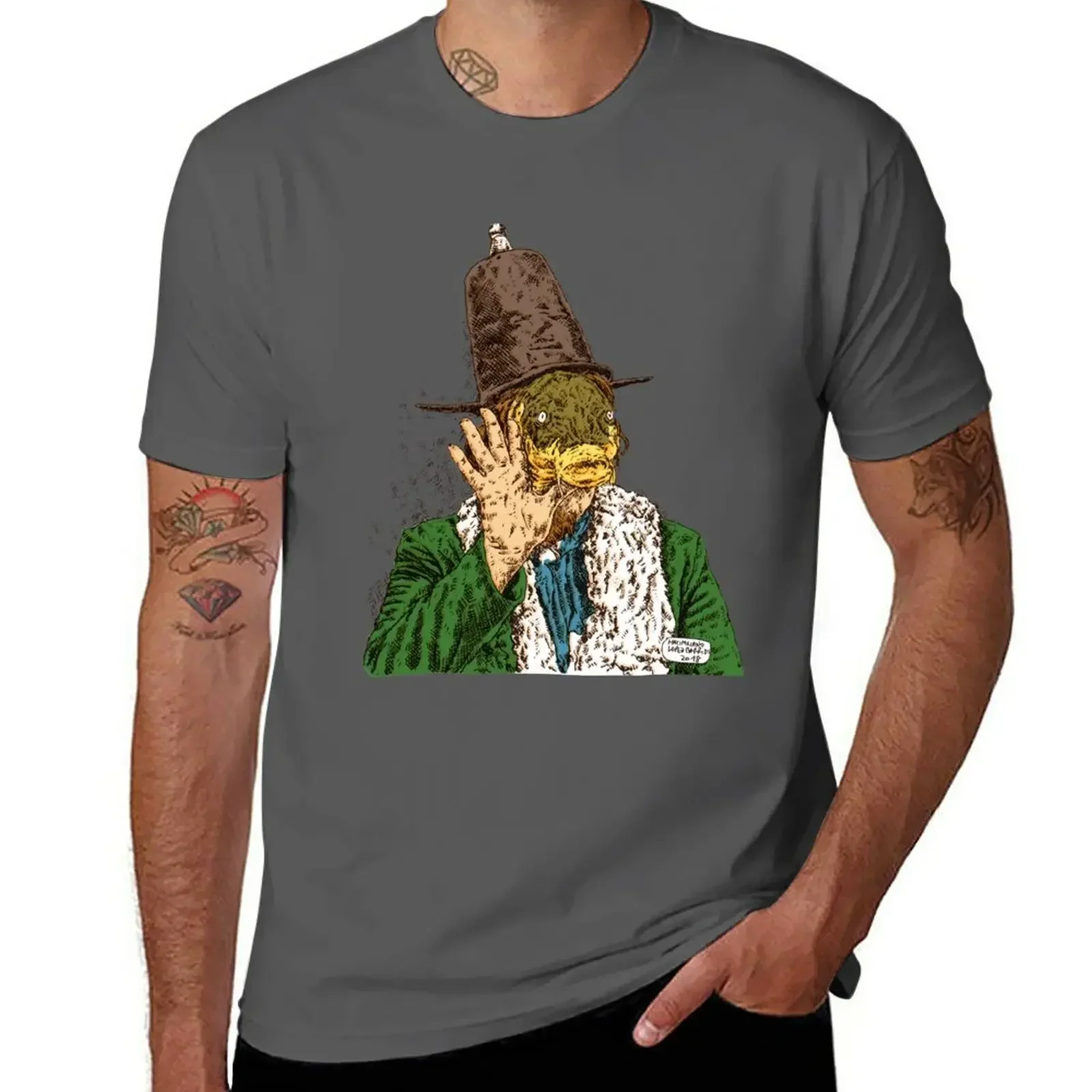 Мужская футболка с рисунком сердца форели летние топы спортивные футболки для