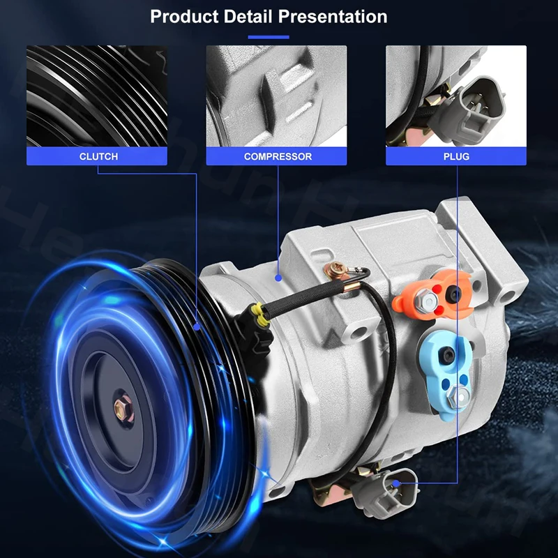 Компрессор кондиционера для Honda ODYSSEY 2.4L 2014 2015 2016 2017 2018 2019 2020 2021 388105X6003