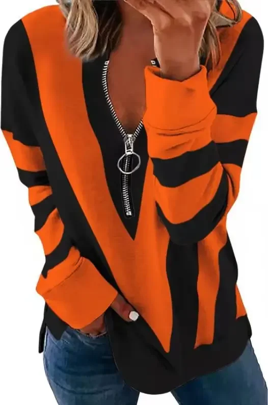 

2021 Новый женский топ с V-образным вырезом футболка с длинным рукавом GRAY22