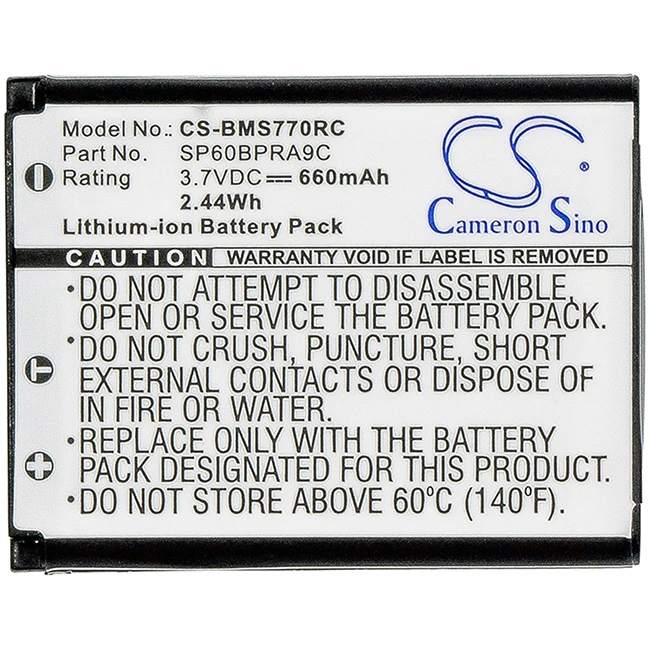 

Cameron Sino 660mAh Battery For Panasonic KX-TCA285 KX-TCA385 KX-UDT121 KX-UDT131 Sony Bluetooth Laser Mouse VGP-BMS77