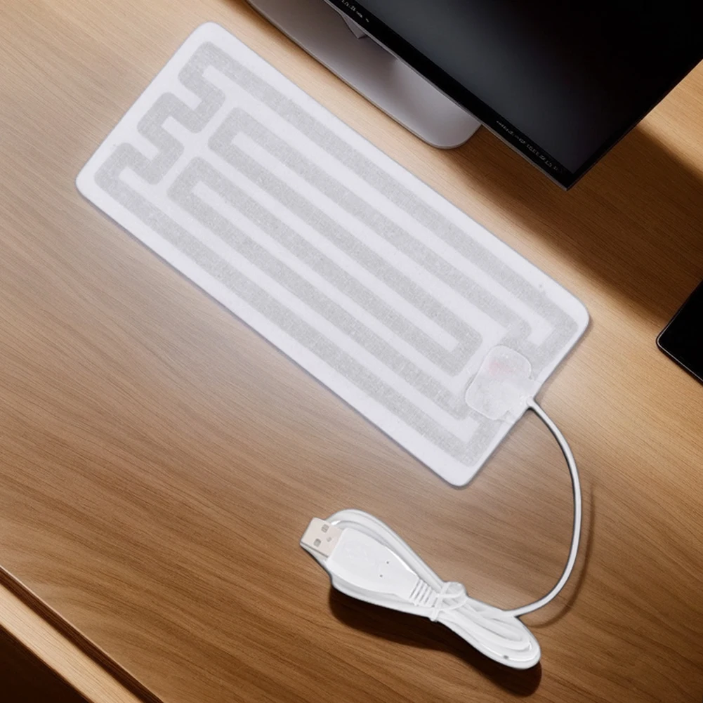 2 шт. 5 В USB-грелка портативный тканевый обогреватель нагревательный коврик для