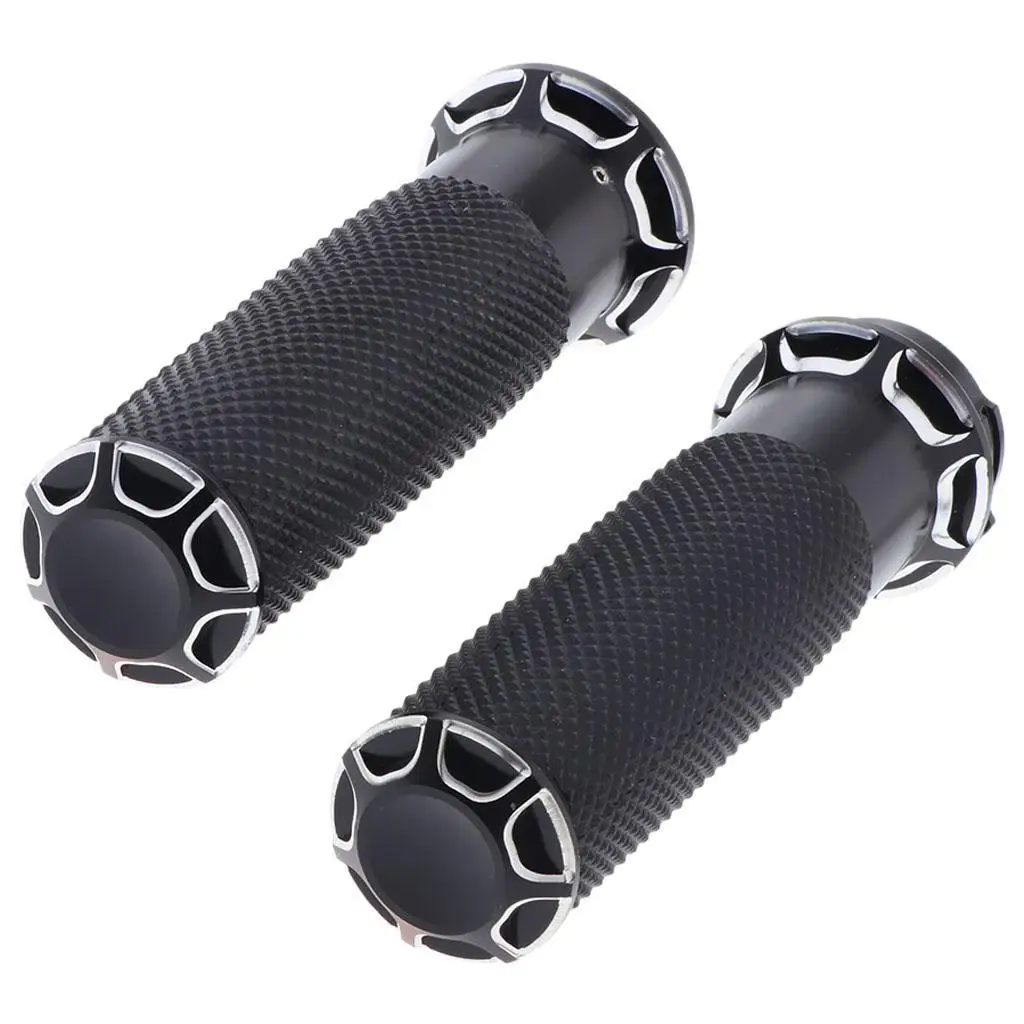 

2pcs Aluminum Alloy Motorbike Handlebar Hand Grips for XL883