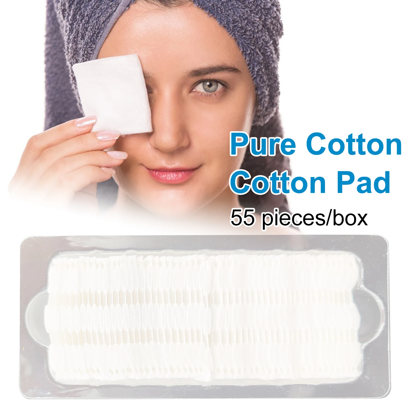

Disposable Makeup Cotton Wipes Soft Makeup Remover Pads Ultra Thin Facial Cleansing Paper Wipe Makeup Tool