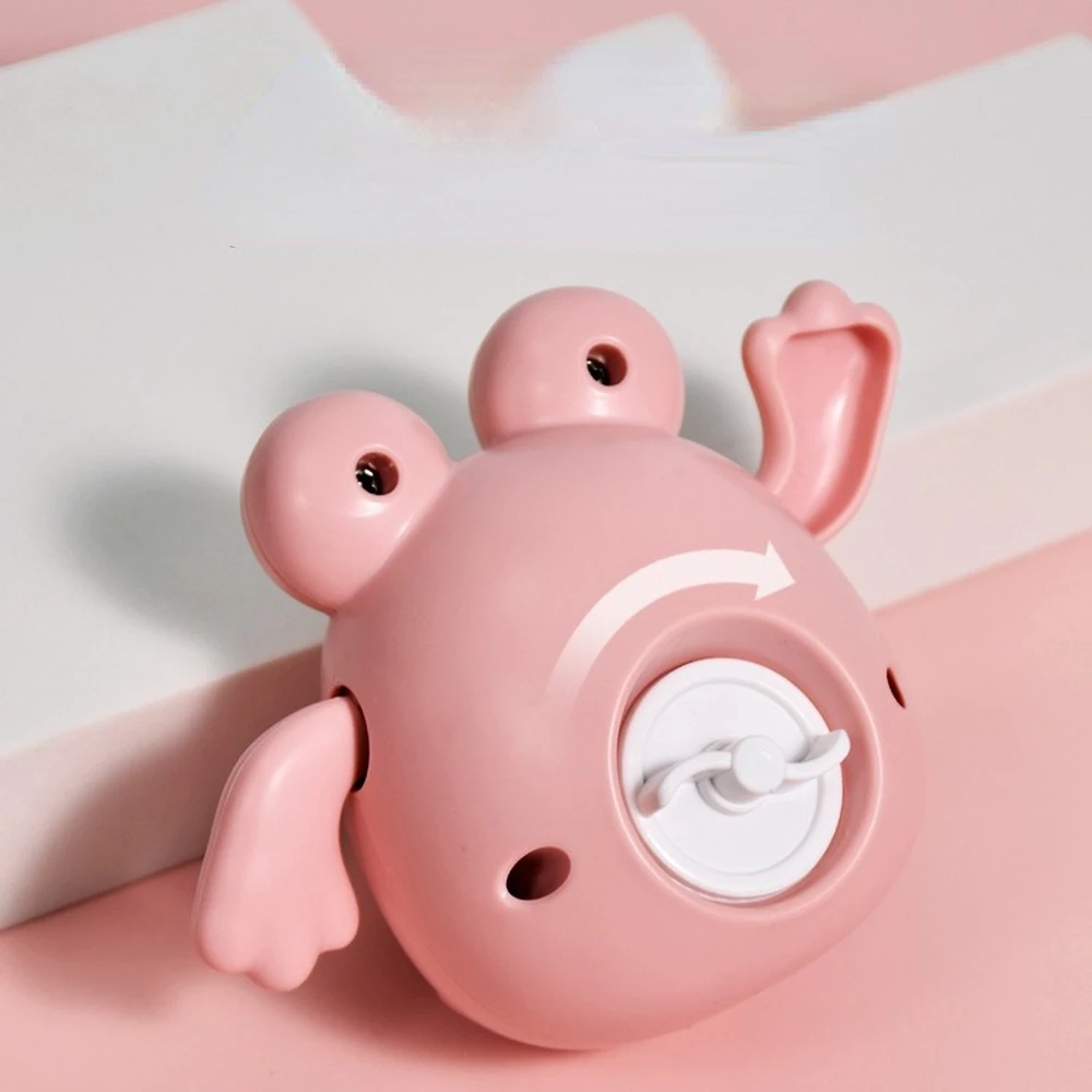 Baby Bath Toys for Children Baby Swimming Bath Clockwork Toy Cute frog Wound-Up Bath Toy Beach Water Bath Toy for Kid Gifts