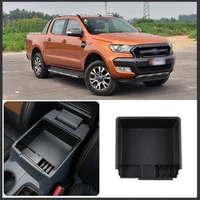 for ford ranger wildtrak 2015 2021 car styling armrest box storage box abs car interior modification accessories