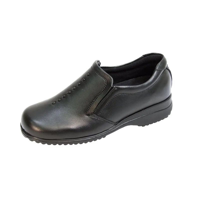 

Molly Wide Width Comfort Shoes For Work and Casual Attire BLACK 8.5