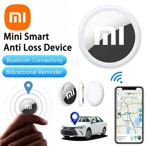 Оригинальный портативный мини-GPS-трекер Xiaomi с Bluetooth 4,0, смарт-локатор с кнопкой, устройство против потери, локатор для детей, домашних животных, кошелек, местоположение