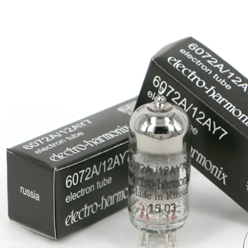 Трубка Hi-Fi усилителя звука EH 12AY7 6072A Замена трубка вакуумного оригинальная Точная