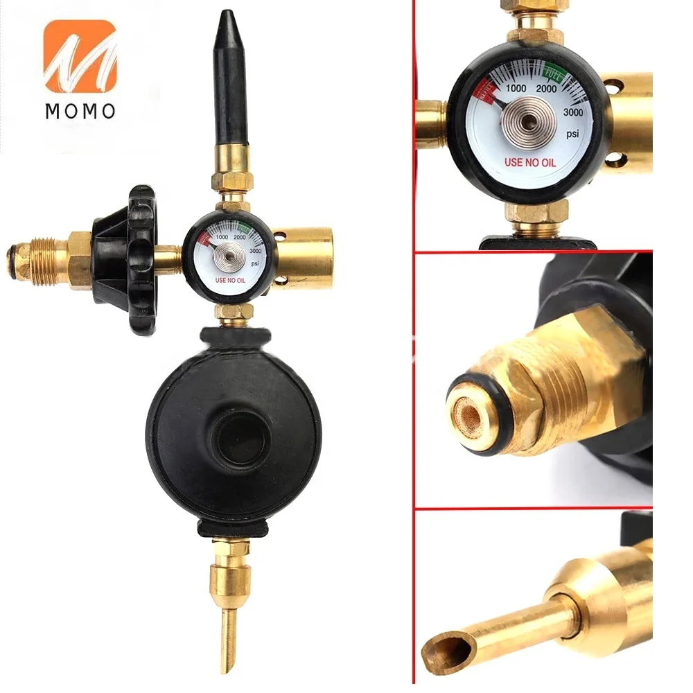 Регулятор гелиевого газа Латунный регулятор шара Оптовая продажа инфляции