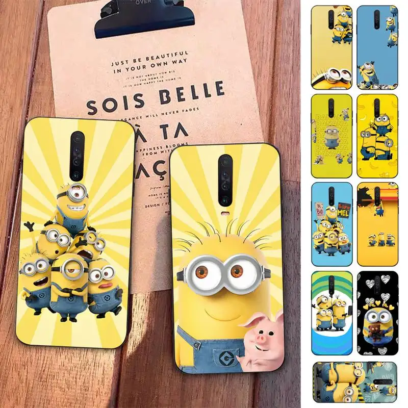 

Cartoon M-Miniones Phone Case For Redmi 5 6 7 8 9 10 plus pro 6 7 8 9 A GO K20 K30 K40 pro plus F3 Fundas