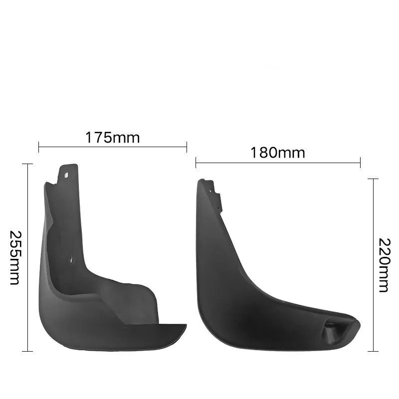 Брызговики для Suzuki Alto / A-Star Nissan Pixo 2009-2015 4 шт. брызговики аксессуары