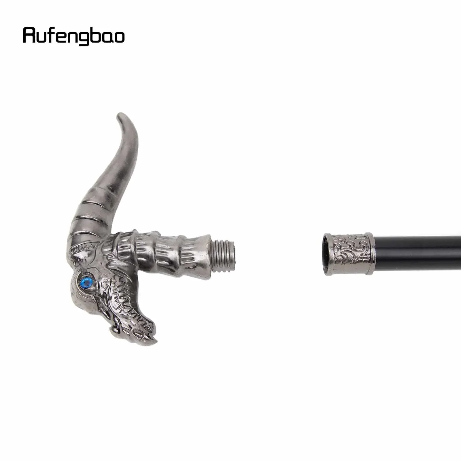 Голубый глаз динозавра с одним шарниром модная трость декоративная для вампира