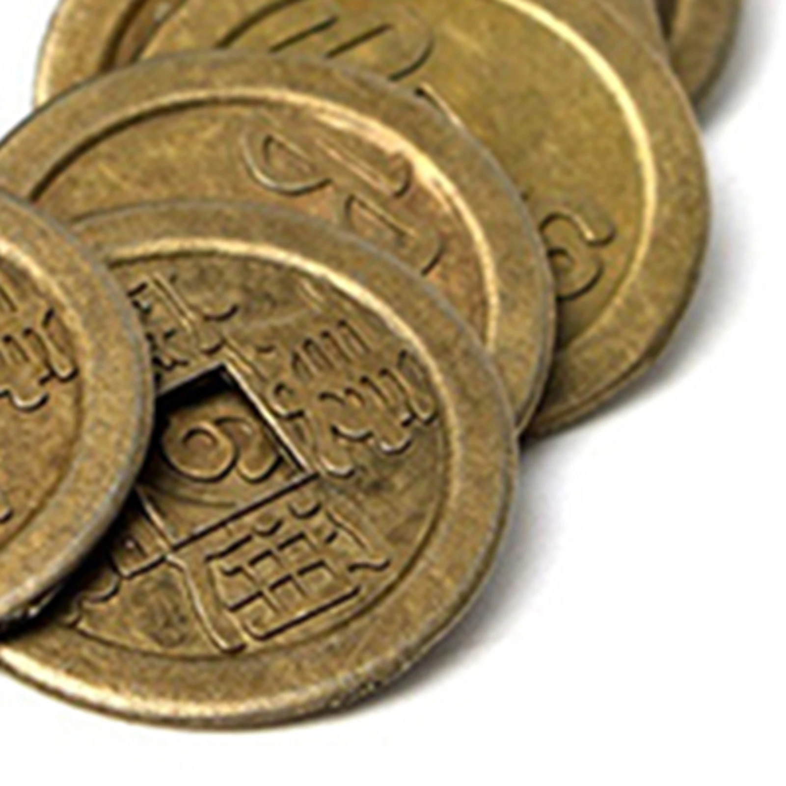 10 шт. китайские монеты фэн-шуй с отверстиями