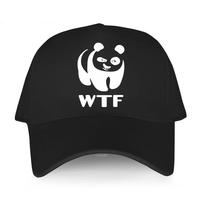 Новое поступление, хлопковые шапки для взрослых, унисекс, бейсболка для улицы, ФК WTF, с забавными лицами, панда, мужские и женские кепки в стиле хип-хоп, летняя повседневная Солнцезащитная шапка