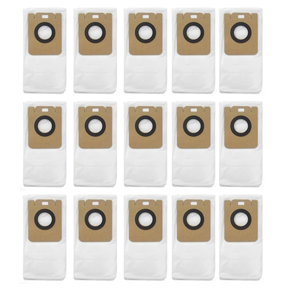 

15Pcs Replacement Dust Bags for Xiaomi Dreame Dreame Bot D10 Plus RLS3D Robot Vacuum Cleaner Dust Bags Cleaning Bag