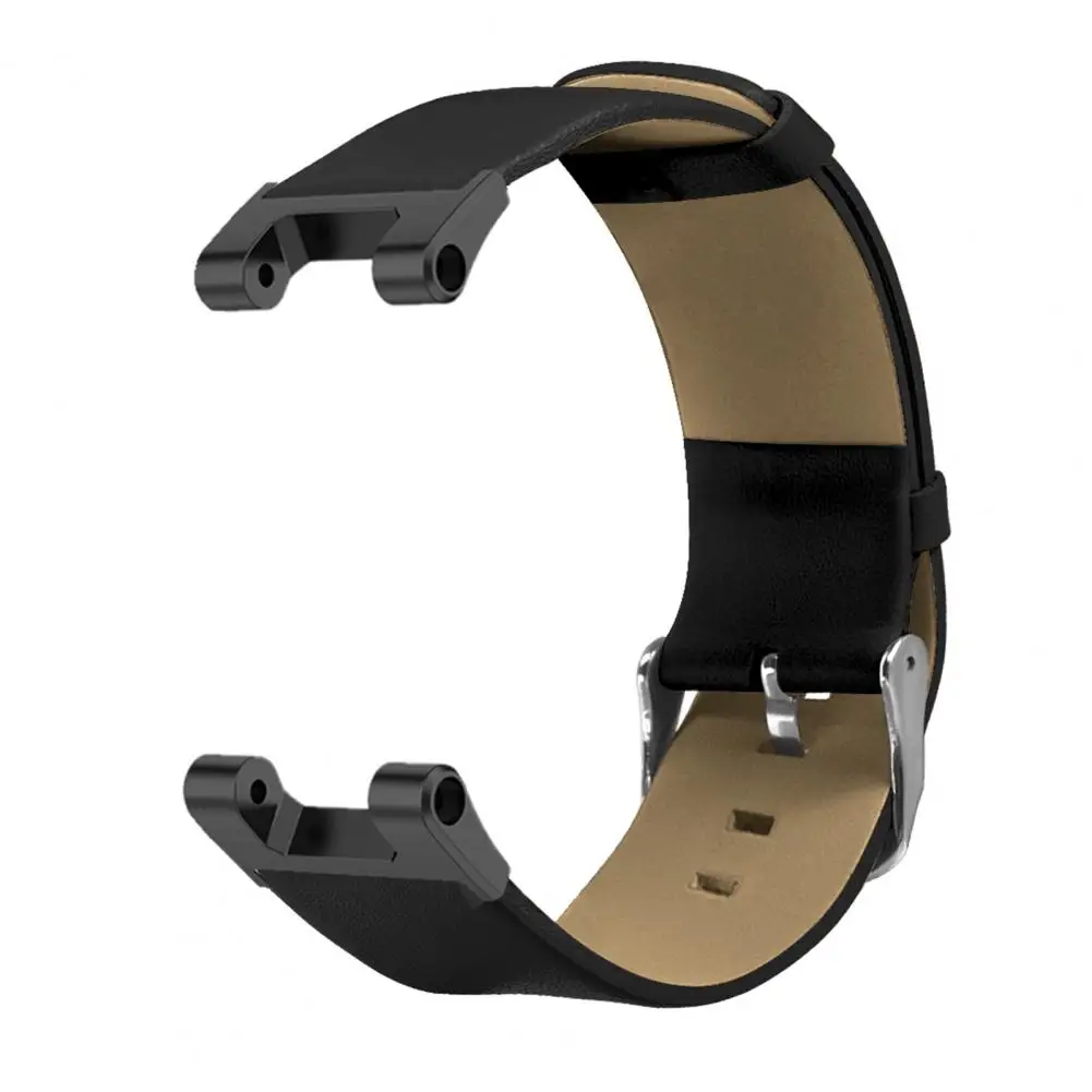 

Smooth Surface Excellent Faux Leather Sports Watch Belt Replacement Lightweight Wristwatch Band Breathable