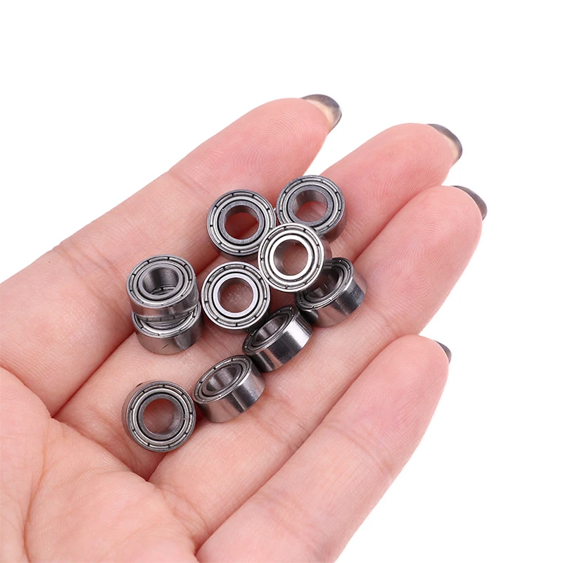 

10Pcs 5x10x4mm MR105ZZ L-1050 Metal Sealed Miniature Mini Ball Bearings Air Model Remote Control Car Small Bearing Replacemrnt