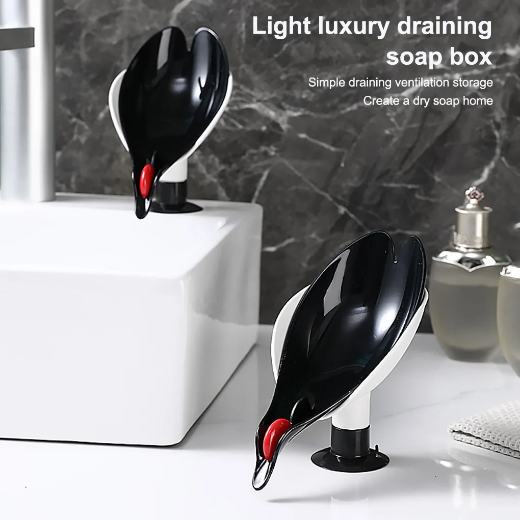 

Bathroom Sink Holder Nonslip Washroom Dish Decoration Tray Plastic Rack Drain Sloping Plate Detachable Organizer
