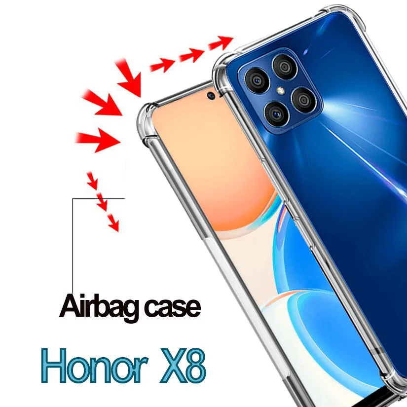 хонор х8 чехол для Huawei Honor X8 силиконовые case 50 lite противоударный смартфон чехлы