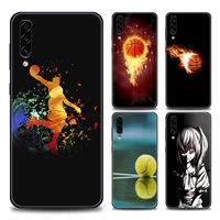 phone case for samsung a10 a20 a30 a30s a40 a50 a60 a70 a90 5g a7 a8 2018 silicone case cover basketball baby sexy