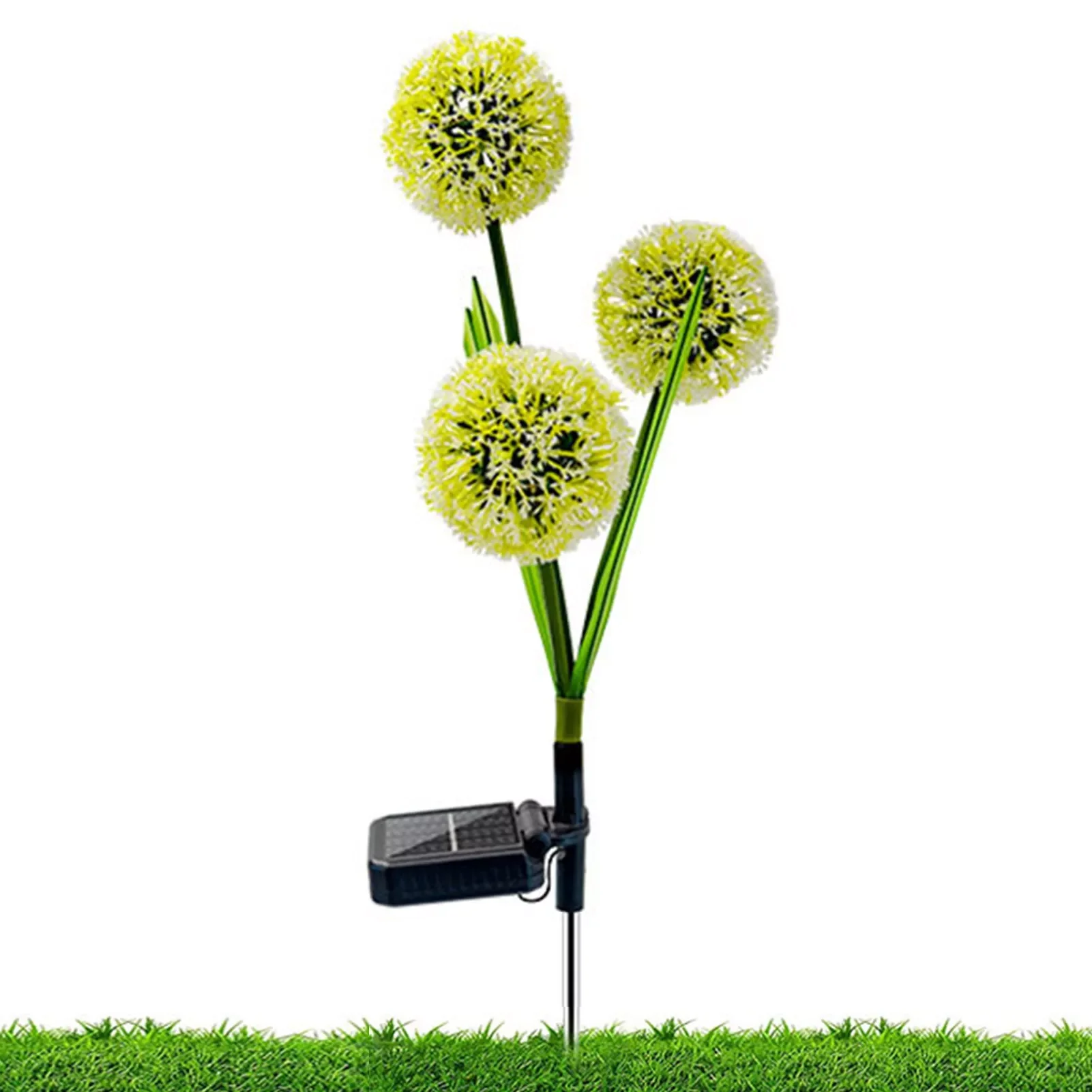 

Solar Garden Lights Waterproof LED Deck Lights Decorative Lamp Ground Plug Light Lawn Courtyard Backyard Decor
