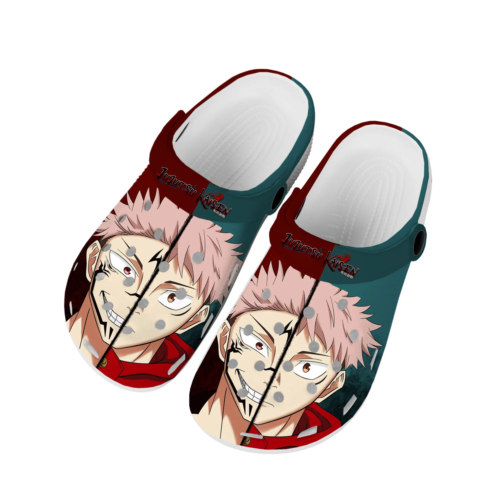 

Anime Jujutsu Kaisen Home Clogs Custom Water Shoes Mens Womens Teenager Shoe Garden Clog Beach Hole Slipper Casual Slippers