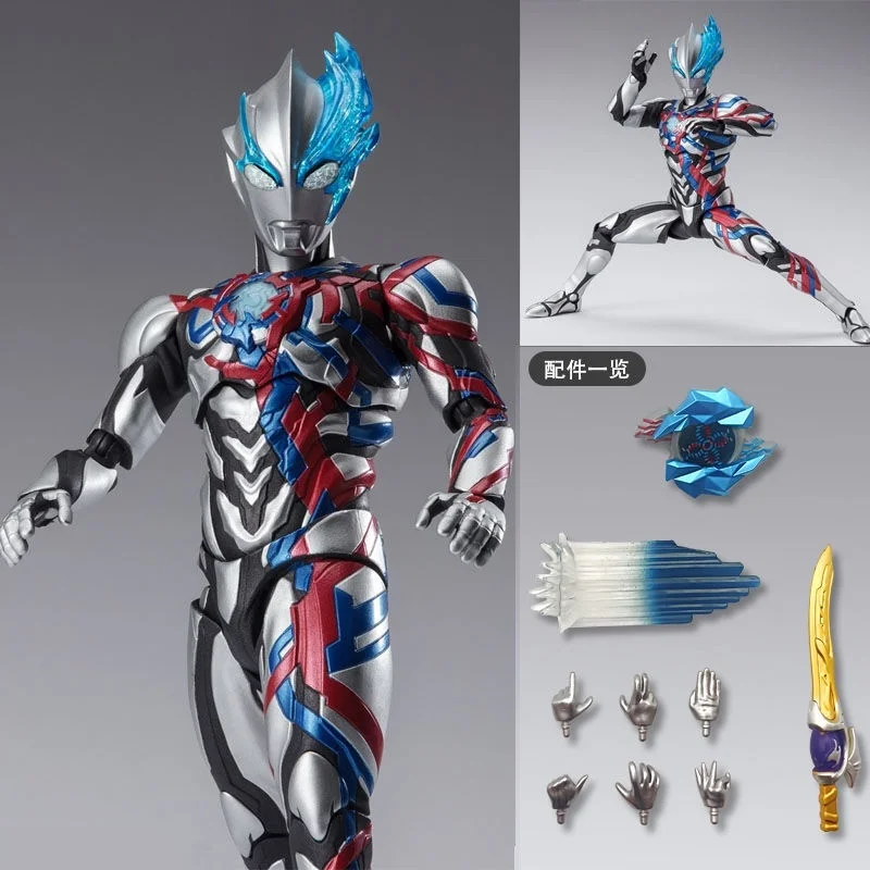 Горячая 17 см Shf Ultraman Dark Zeta Delta Sky Claw Коллекционные модные фигурки Beria Jeddija Dekaterica