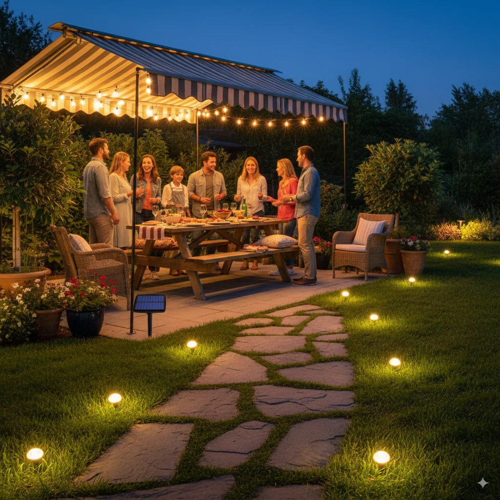 YORYZENG Солнечные светильники для сада 10 шт