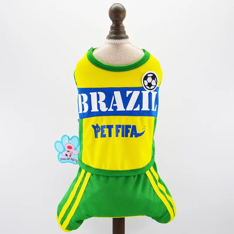 

Одежда для собак, жилет для щенков, новинка, милые товары для Кубка мира по футболу 2022 года для чихуахуа, Прямая поставка