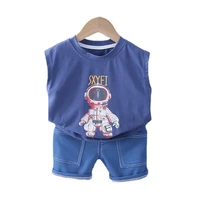 new summer fashion baby boys clothes children girls vest shorts 2pcssets toddler casual costume infant outfits kids tracksuits
